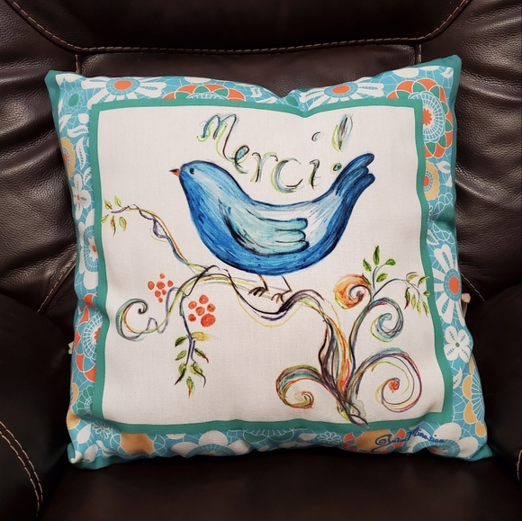 Retired Limited Edition Artist Julia Minasian Pillow - Picture 2 of 9